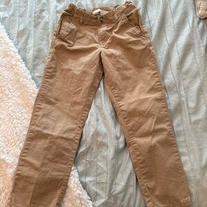H&M Beige/Tan Elastic Waist Kids' Chinos